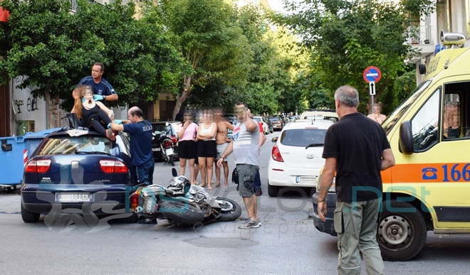 Βόλος: Γυναίκα κατέληξε στην οροφή αυτοκινήτου μετά από τροχαίο